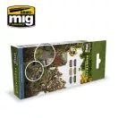 AMMO Vegetation Diorama Colors 6 x 17 ml (A.MIG-7176)