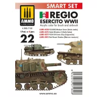 AMMO Regio Esercito WWII 4 x 17 ml (A.MIG-7180)