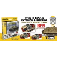   AMMO StuG III Ausf. G Exterior & Interior Set 12 x 17 ml (A.MIG-7187)