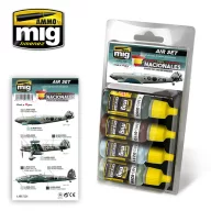   AMMO Spanish Civil War - Nationalists Air Set 4 x 17 ml (A.MIG-7226)