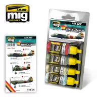   AMMO Spanish Civil War - Republicans Air Set 4 x 17 ml (A.MIG-7227)