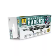 AMMO AV-8A & Gr.1/3 Harrier 4 x 17 ml (A.MIG-7246)