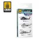 AMMO US NAVY Helicopters Set 4 x 17 ml (A.MIG-7250)