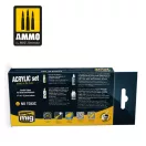 AMMO AH64 Apache Set 4 x 17 ml (A.MIG-7253)