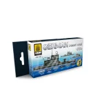 AMMO German U-Boot WWII Set 4 x 17 ml (A.MIG-7258)