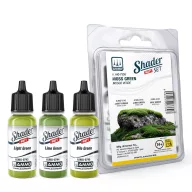 AMMO Matt SHADER Set Moss Green (A.MIG-7330)