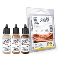 AMMO Matt SHADER Set Browns (A.MIG-7336)
