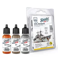 AMMO Matt SHADER Set Naval Weathering (A.MIG-7338)