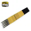 AMMO Rubber Brush Set (A.MIG-7606)
