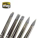 AMMO Rubber Brush Set (A.MIG-7606)