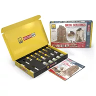   AMMO SOLUTION BOX 09 - Brick Buildings Colors and Weathering System (A.MIG-7710)