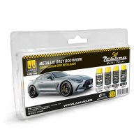 AMMO Cobra Motor Metallic Grey Bodyworks Set (A.MIG-7865)
