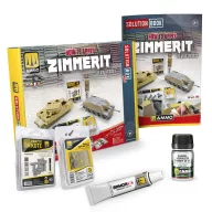   AMMO SOLUTION BOX MINI 31 - How to Apply ZIMMERIT in scale (A.MIG-7906)