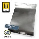 AMMO Chrome Sheets 280mm x 195mm (A.MIG-8248)
