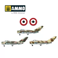 AMMO MIG-17F Egypt - Syria 1:48 (A.MIG-8511)