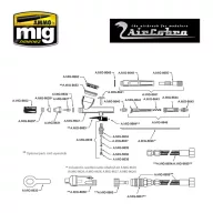 AMMO Aircobra Airbrush (0.3mm) (A.MIG-8625)