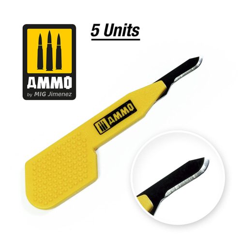 AMMO Precision Blade Curved - 5 pcs (A.MIG-8686)
