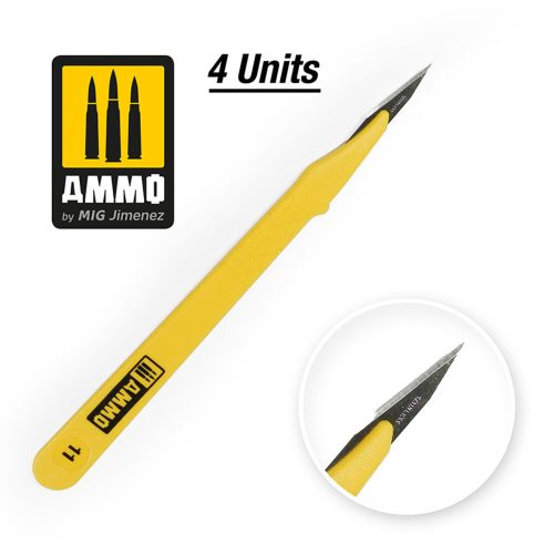 AMMO Standard Blade Straight - 4 pcs (A.MIG-8692)