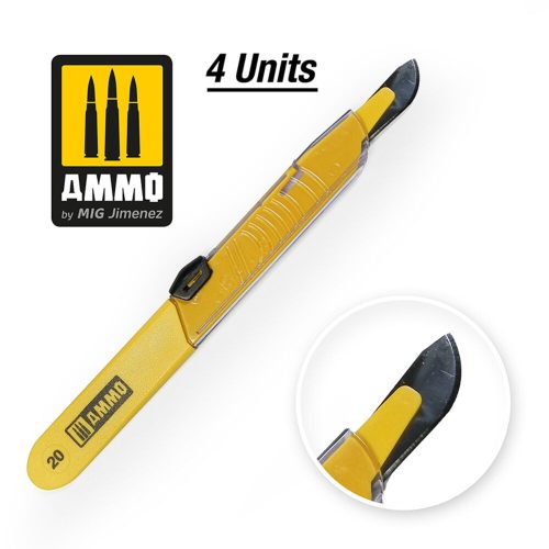 AMMO Protective Blade Curved Large - 1 pc (A.MIG-8699)
