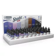   AMMO Shader Matt Vol.4 Display (10 kind of 17 ml Shaders Matt x 4 pcs. each) (A.MIG-8763)