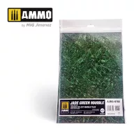   AMMO Jade Green Marble. Square Die-cut Marble Tiles - 2 pcs (A.MIG-8780)