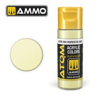   AMMO ATOM COLOR Cremeweiss RAL 9001 Acrylic Paint 20 ml (ATOM-20002)