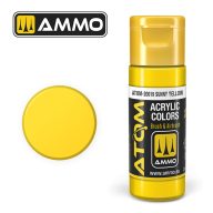   AMMO ATOM COLOR Sunny Yellow Acrylic Paint 20 ml (ATOM-20019)