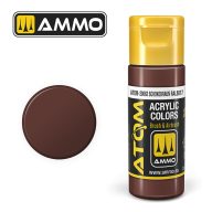   AMMO ATOM COLOR Schokobraun RAL 8017 Acrylic Paint 20 ml (ATOM-20062)