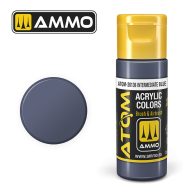   AMMO ATOM COLOR Intermediate Blue Acrylic Paint 20 ml (ATOM-20136)