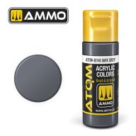 AMMO ATOM COLOR Dark Grey Acrylic Paint 20 ml (ATOM-20146)