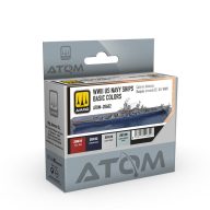 AMMO ATOM WWII US Navy Ships Basic Colors Set (ATOM-20602)