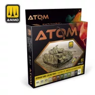   AMMO ATOM-German Tank Acrylic Colors WWII 12 x 20 ml (ATOM-20704)