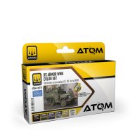 AMMO ATOM US Armor WWII Colour Set (ATOM-20737)