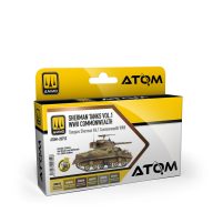   AMMO ATOM Sherman Tanks Vol 1 WWII Commonwealth Set (ATOM-20752)