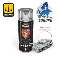 AMMO TITANS HOBBY Transparent Satin Varnish (TTH121)