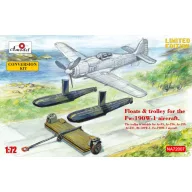   Amodel Floats & trolley for Fw-190W-1 fighter 1:72 (AMO-NA72007)