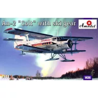   Amodel Antonov An-2 'Colt' with ski gear 1:144 (AMO1436)