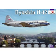 Amodel Ilyushin IL-12 Czech airliner 1:144 (AMO1445)