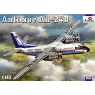 Amodel Antonov An-24B passenger airliner 1:144 (AMO1464)