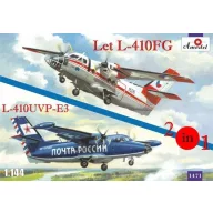  Amodel Let L-410FG & L-410UVP-3 aircraft (2kits 1:144 (AMO1471)