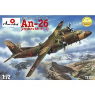   Amodel Antonov An-26 RR,RT,Z version, military 1:72 (AMO72134)