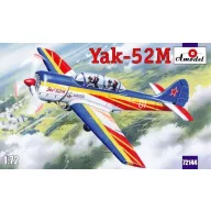 Amodel Yak-52M two-seat sporting aircraft 1:72 (AMO72144)