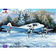 Amodel Yakovlev Yak-6M with ski gear 1:72 (AMO72181)