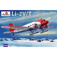 Amodel Lisunow Li-2V/T Soviet polar aircraft 1:72 (AMO72234)