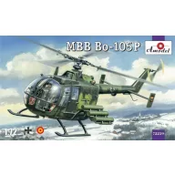  Amodel MBB Bo-105P helicopter, military version 1:72 (AMO72259)