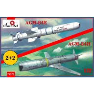 Amodel AGM-84E and AGM-84H on trolleys 1:72 (AMO72375)