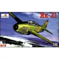 Amodel Yakovlev Yak-21 Soviet jet fighter 1:72 (AMO7247)