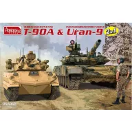 Amusing Hobby Uran-9 & T-90A (2kits) 1:35 (A053)