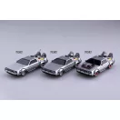 Aoshima Back To The Future Delorean Part II Pullback 1:43 (05476)