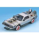 Aoshima Delorean Back To The Future Part III Road and Railroad version 1:24 (05918)